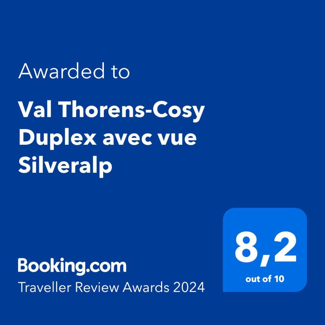 Val Thorens-Cosy Duplex Avec Vue Silveralp Dış mekan fotoğraf